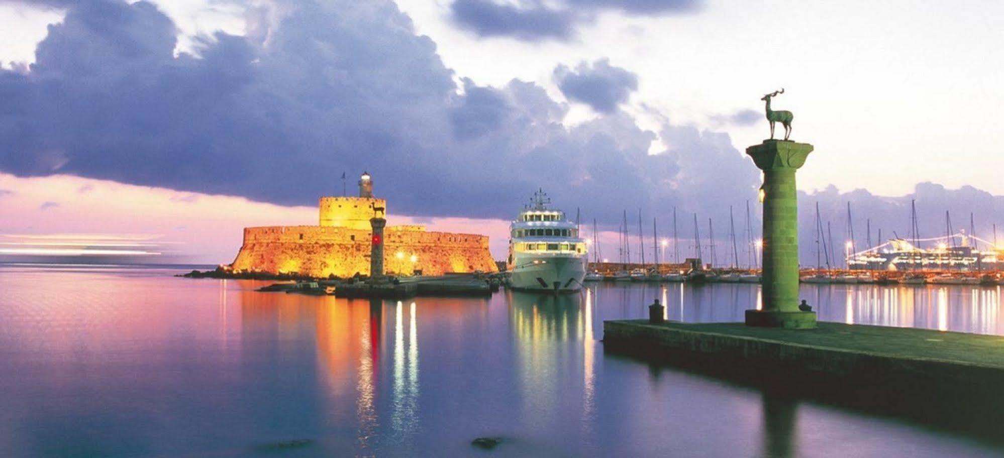 Old Town Roloi House Rhodes City Exterior foto